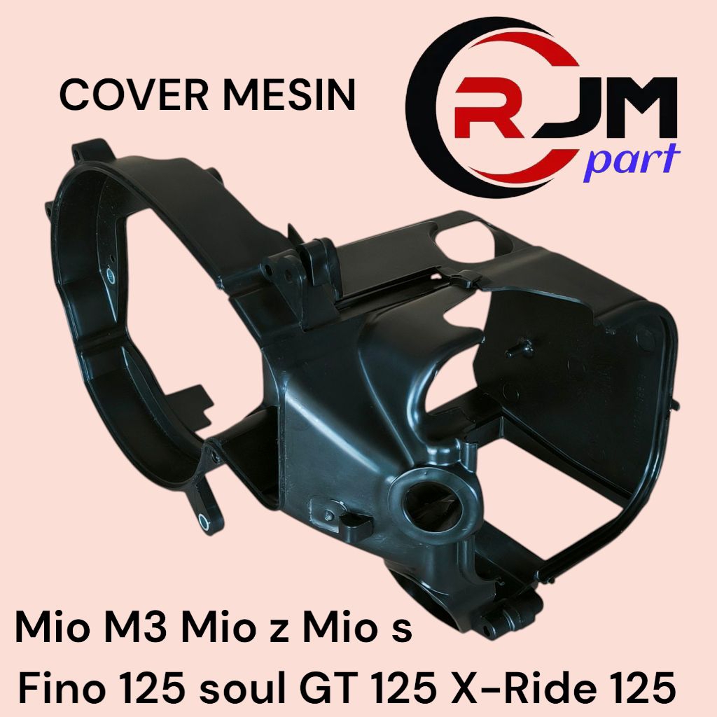 COVER MESIN MIO M3 MIO S MIO Z FINO 125 XRIDE 125 SOUL GT 125  COVER TUTUP MESIN MIO M3 2PH KONDOM B