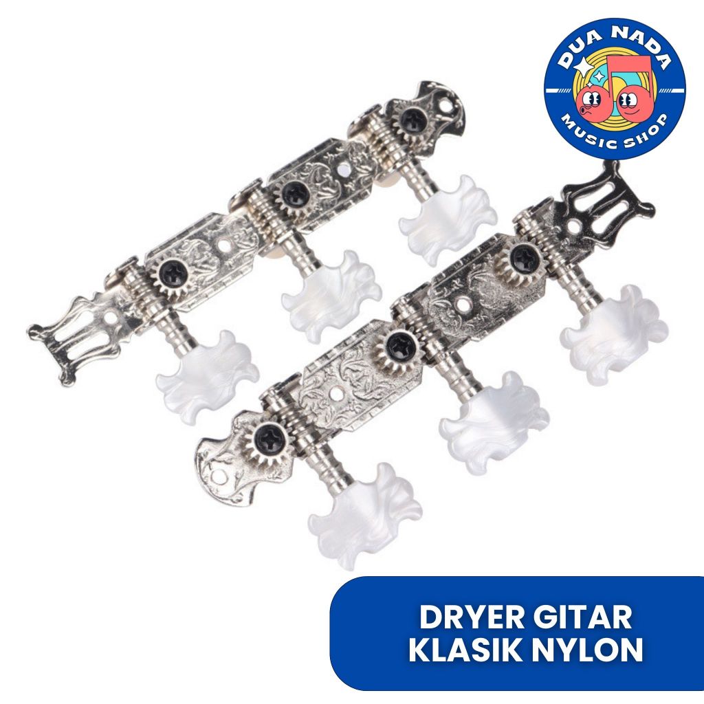 Dryer Gitar Klasik Nylon Pearl Full Set - Tuning Peg Gitar Klasik Nylon