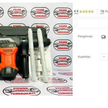 

Demolition Hammer HMD 845 ALDO 835 / Mesin Bor Bobok Tembok HMD 835