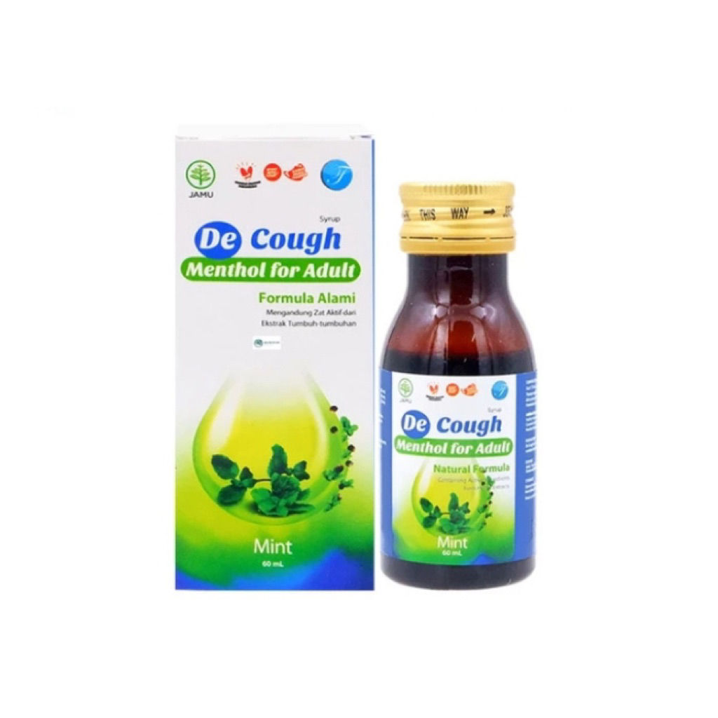 

De Cough Syrup obat batuk anak dan dewasa