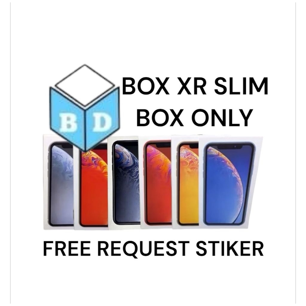 

BOX/KOTAK XR SLIM BOX ONLY, WARNA LENGKAP