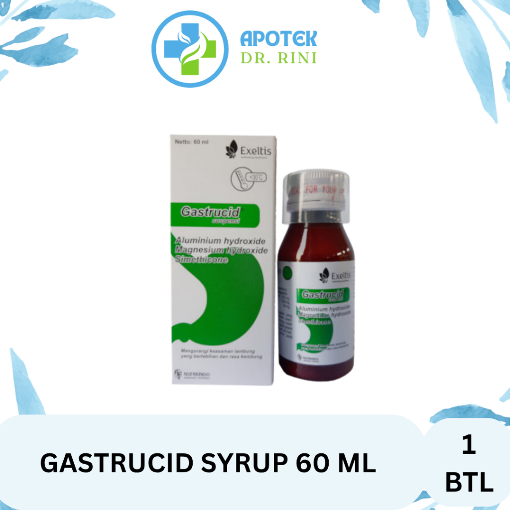 

GASTRUCID SYRUP LAMBUNG 60 ML // BOTOL
