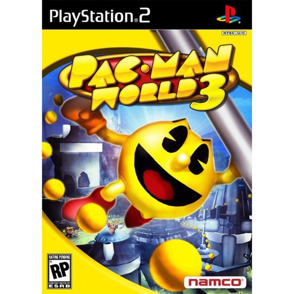 KASET PLAYSTATION 2 - PAC-MAN WORLD 3