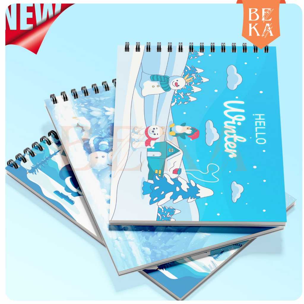 

Buku Gambar Anak Sketchbook A4 Drawing Book Lucu Jilid Spiral kertas Tebal 30 Lembar