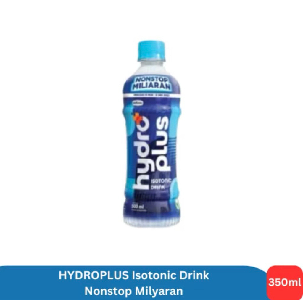 

hydro plus 350ml 1 dus isi 12 botol berhadiah langsung nonstop miliaran tutup botol segel 100%