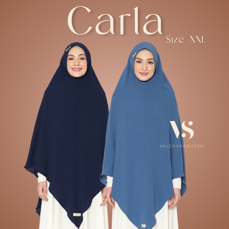 KODE C4X Valenshaqueen  khimar Carla XXL Hijab Instan carla  Jilbab antem  Khimar Syari  Kerudung Ju