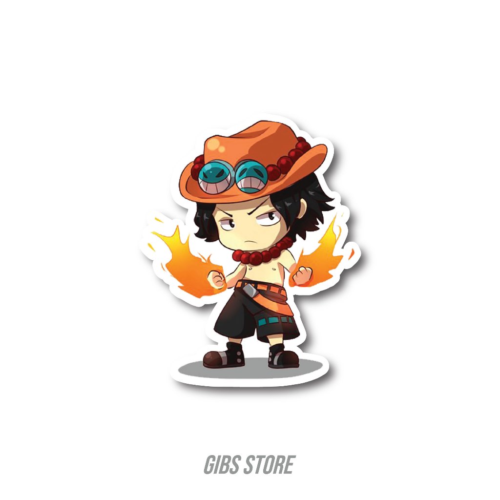 

STICKER SATUAN ONE PIECE (ACE) #5