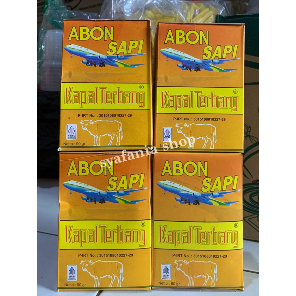 

Abon Sapi Kapal Terbang / abon sapi 90g