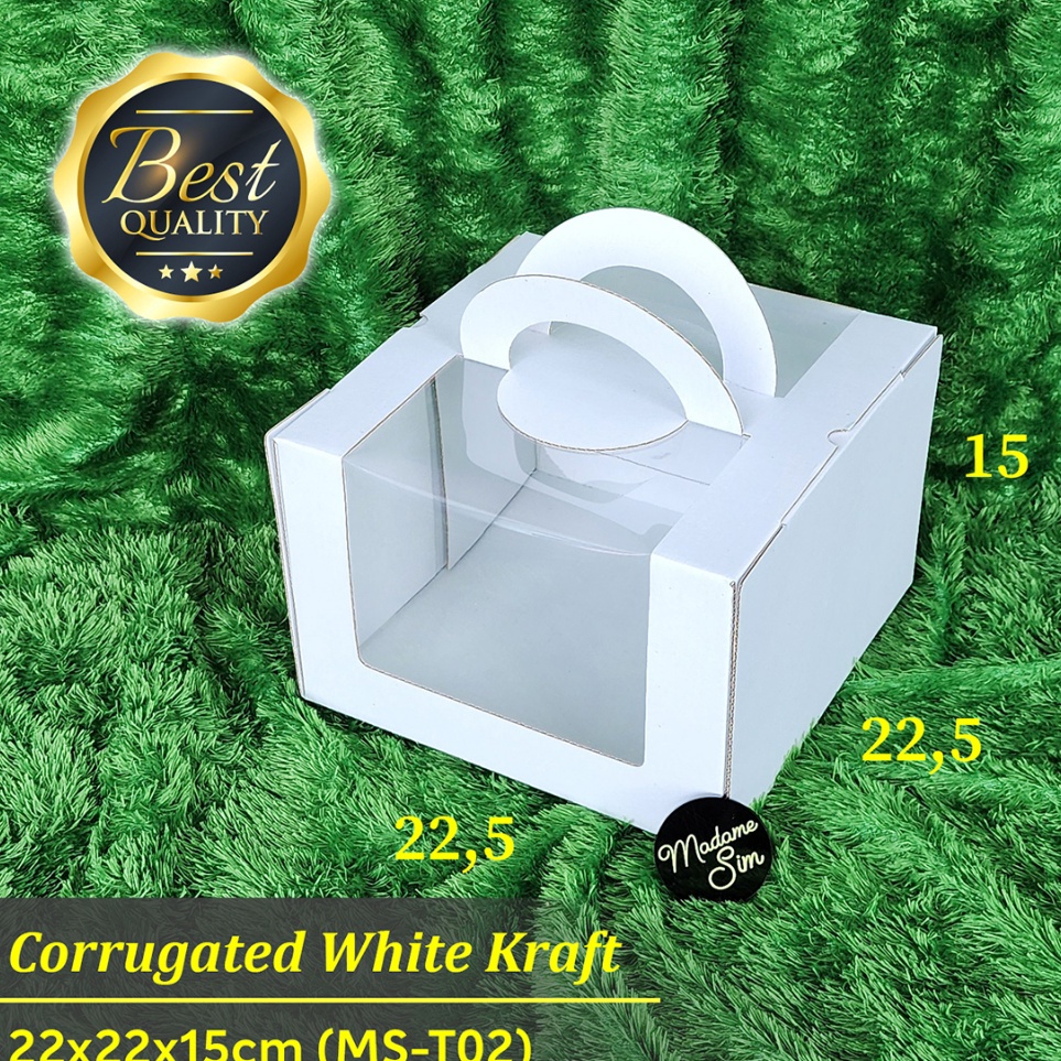 

Kekinian GABLE BOX JINJING DUS SOUVENIR GIFT BOX KOTAK KADO 22x22x15 MST2 WK ISI 1 PCS