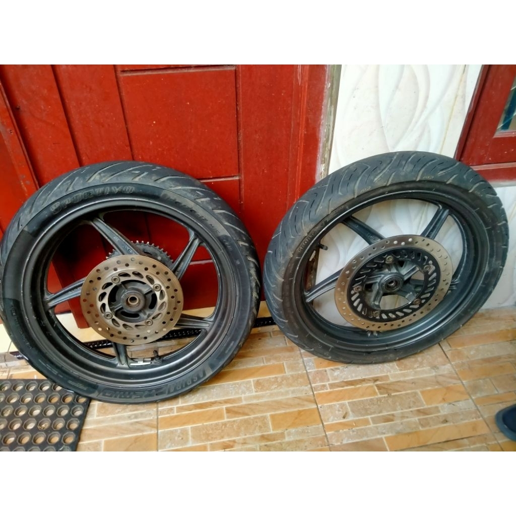 velg cb150 R old k15 velg set cb 150 R old belum PNP ninja velg orsinil cb 150 R old palak 5