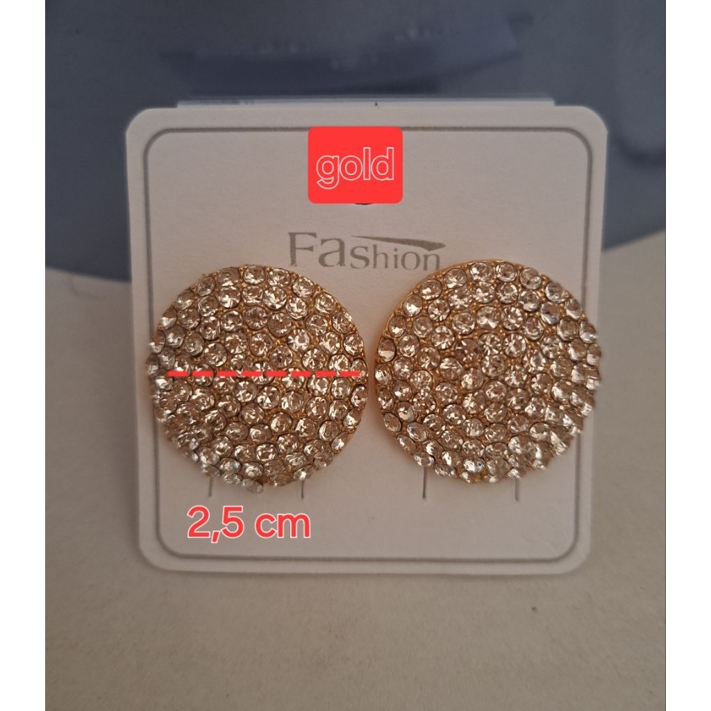 Anting Jepit  Klip Giwang Jawa Aksesoris Pengantin Adat