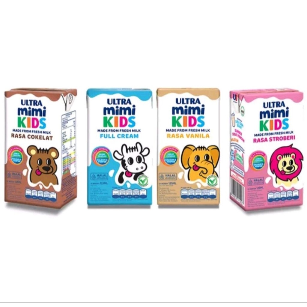 

SUSU UHT ULTRA MIMI KIDS 125ML