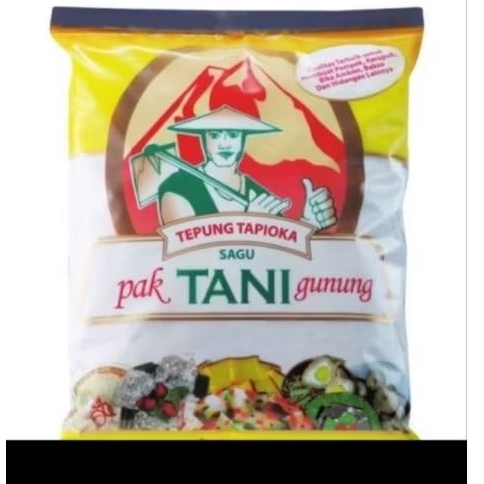 

Tepung Tapioka Cap Pak Tani Gunung 500gr