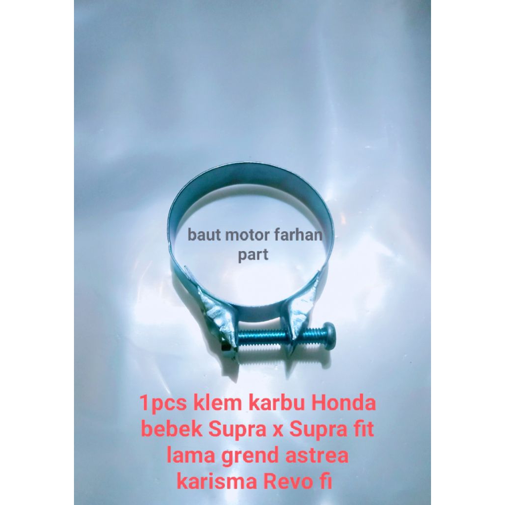 1pcs klem karburator honda Supra x Supra fit lama grend astrea karisma Revo absolut