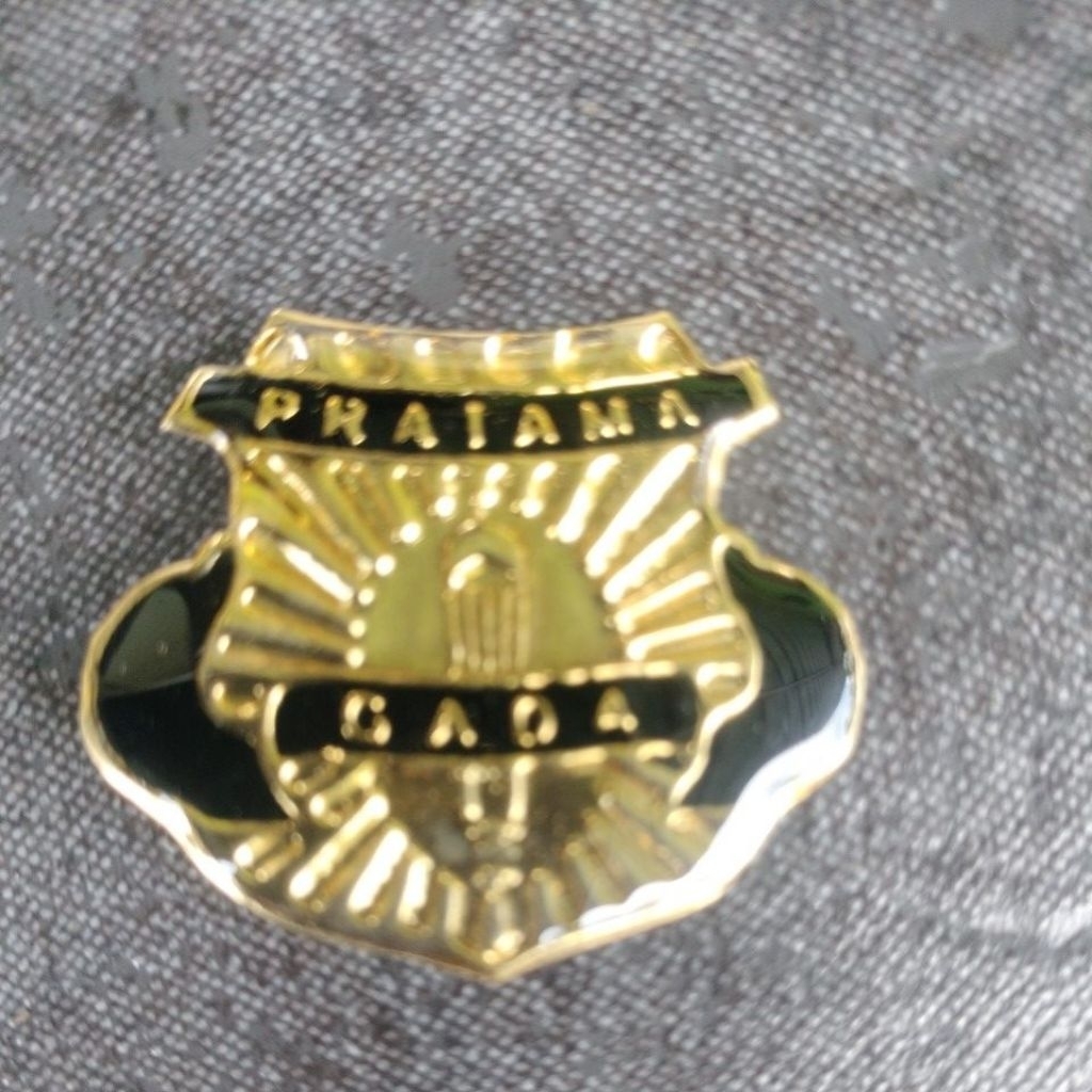 pin gada pratama/kewenangan satpam/logo dada satpam