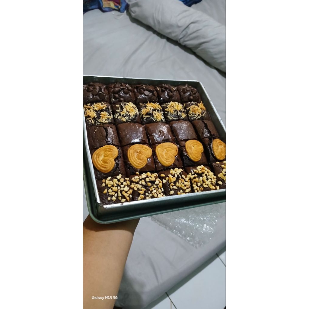 

brownis fudgy nyoklat