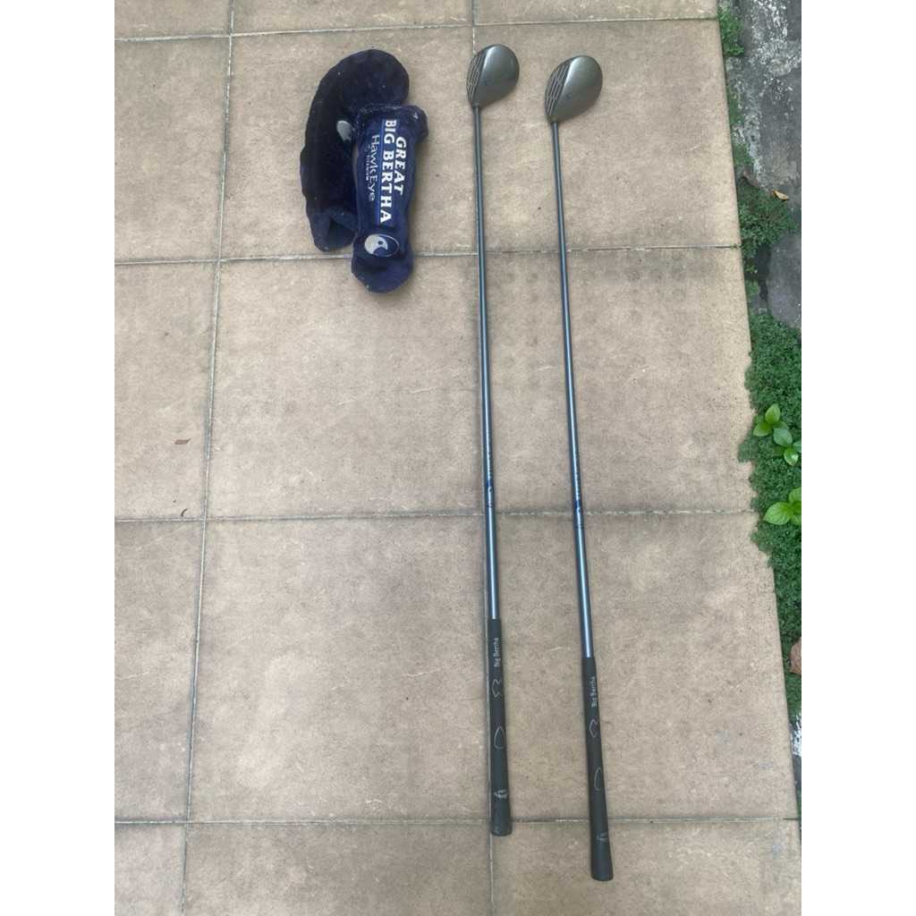 Fairway woods Callaway Big Bertha Hawk Eye 5 & 3