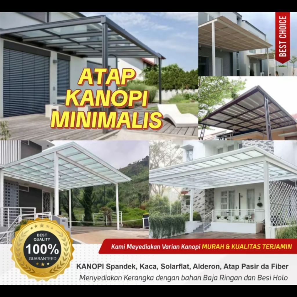 Atap Kanopi Minimalis