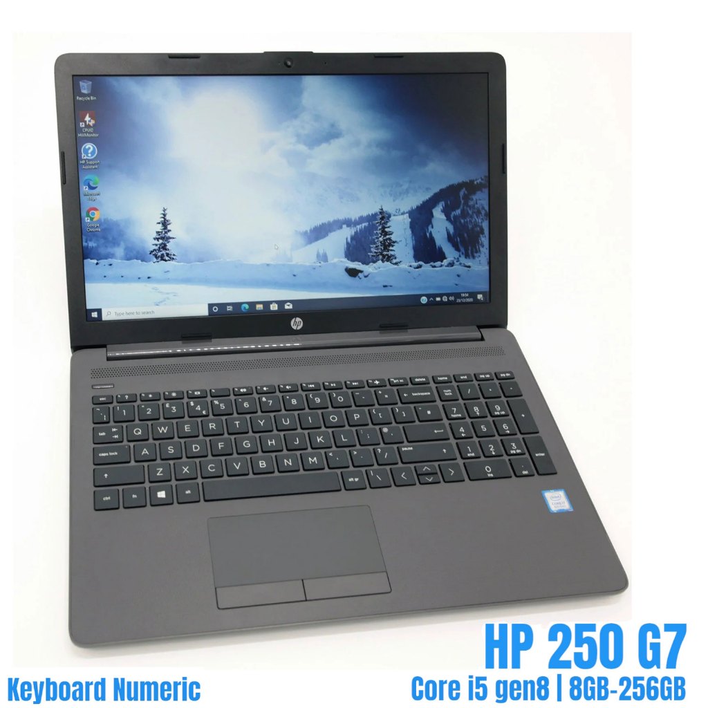 Laptop Hp 250 G7 Intel® Core™ i5-8265U Upto 3.90GHz RAM 8GB SSD 256 15'6 Inch Windows 11 Microsoft O