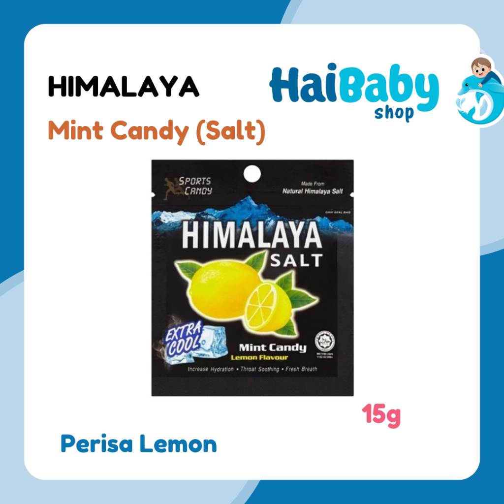 

Permen Big Foot Himalaya Salt Lemon Mint Candy - Sachet 15 gram isi 6pcs
