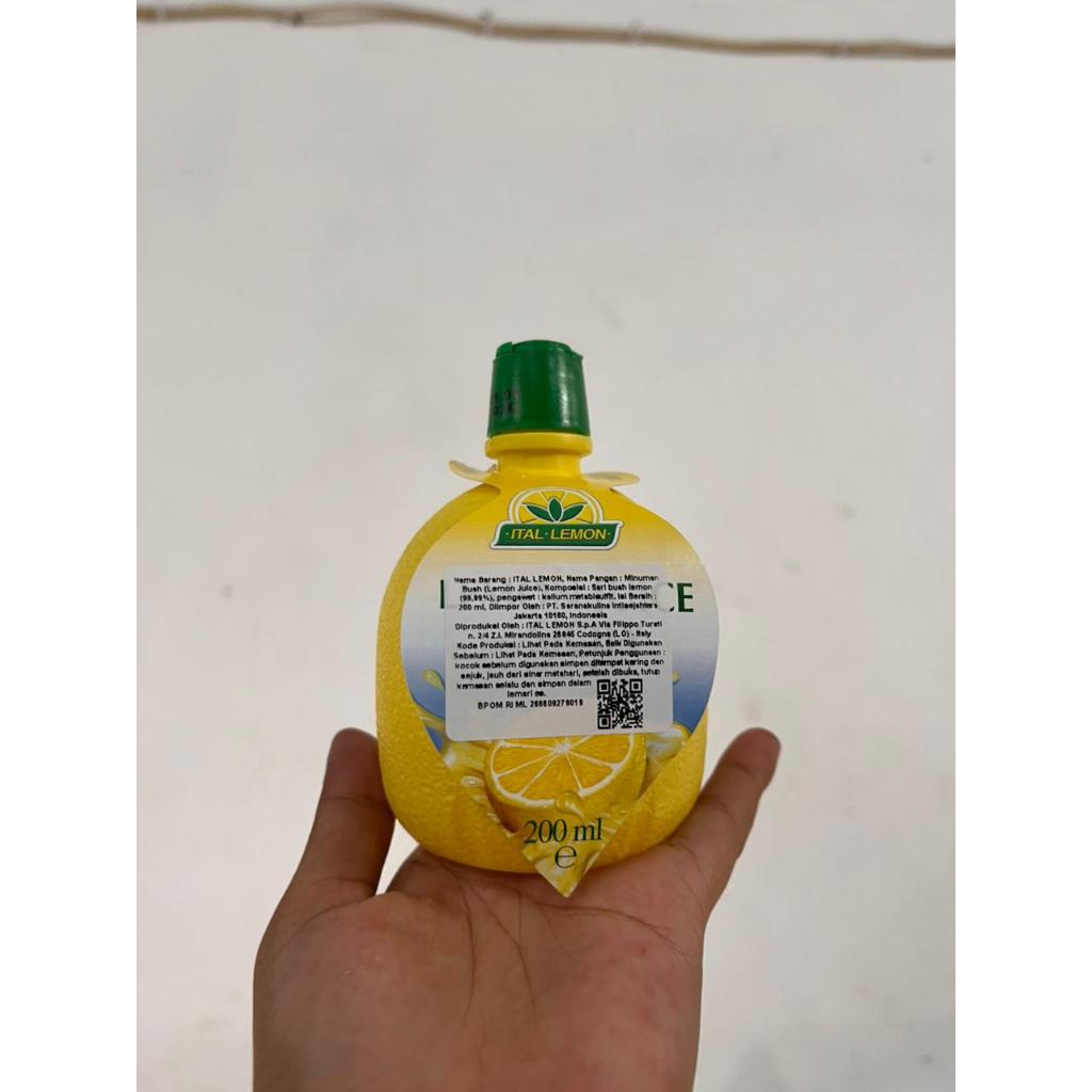 

Lemon Juice Ital / Lemon Concentrate Ital / Ital Lemon - 200 ML