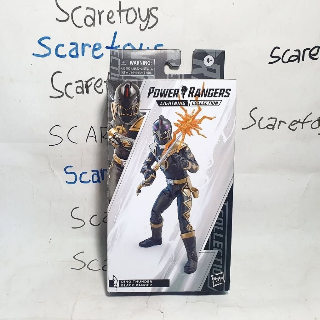 Lightning Collection Power Rangers Dino Thunder Black Ranger Hitam Tommy Oliver Bakuryuu Sentai Abar