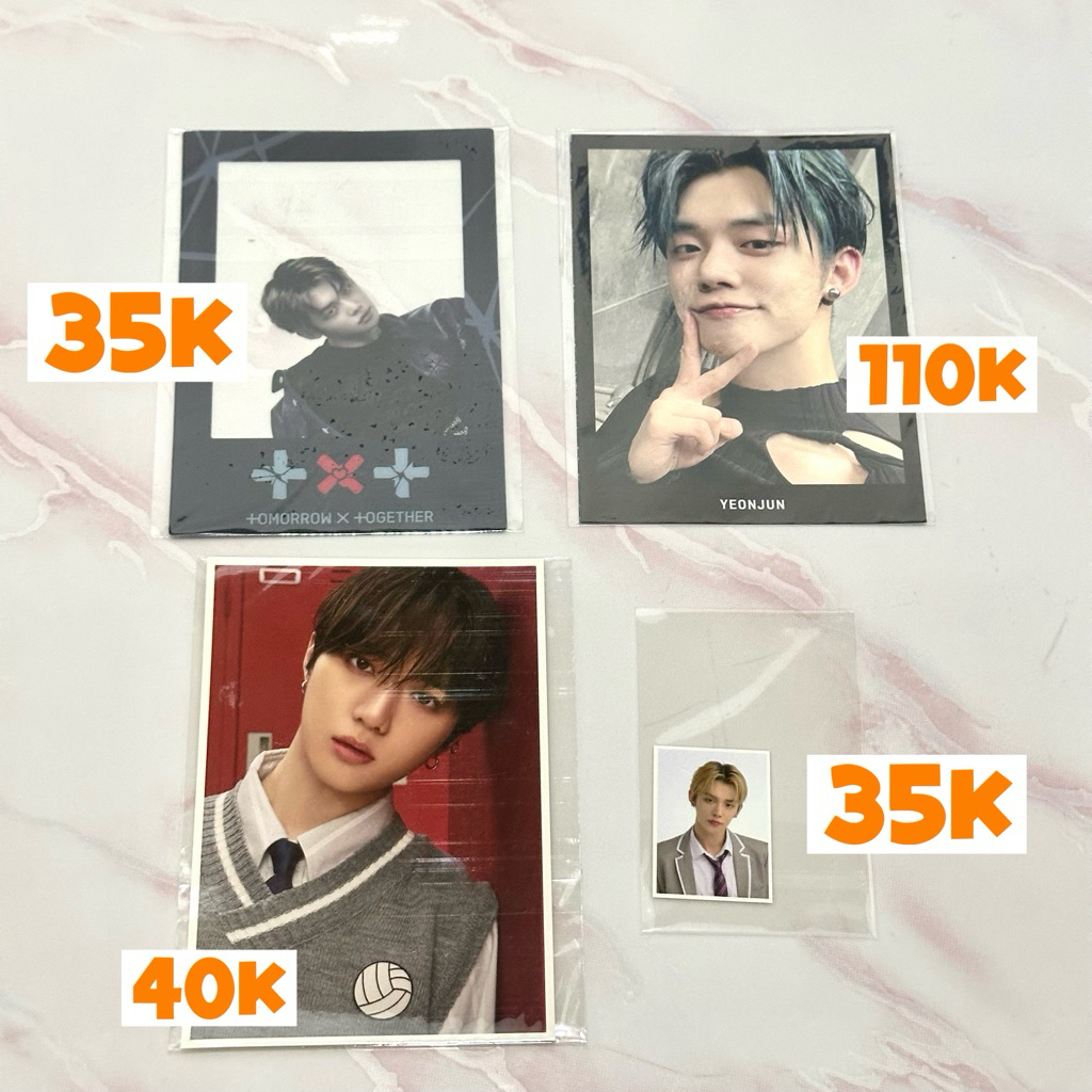 OFFICIAL TXT POB KONSER ACT LOVE SICK POSTCARD DRAMA JAPAN BEOMGYU POSCA CLEAR PC YEONJUN GOOD BOY G
