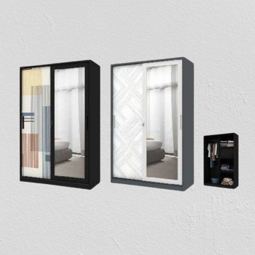 LEMARI AKTIV 121 - LEMARI BESI 2 PINTU - LEMARI PAKAIAN