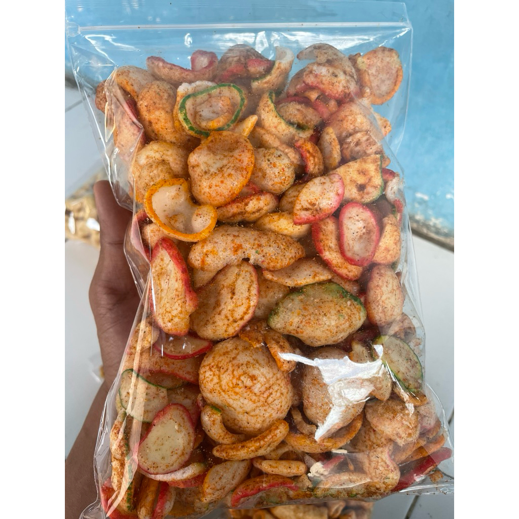 

snak kripik seblak pedas notte 250 g