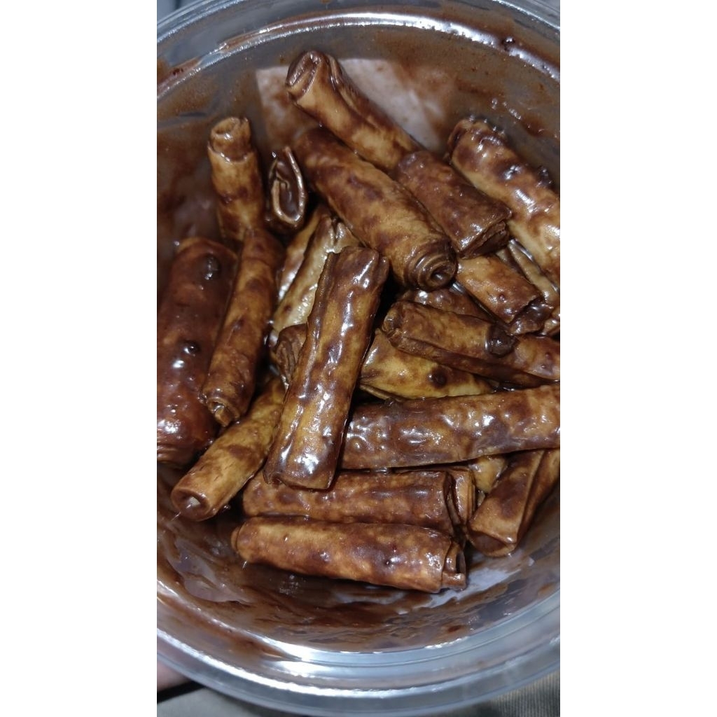 

pangsit coklat yummy