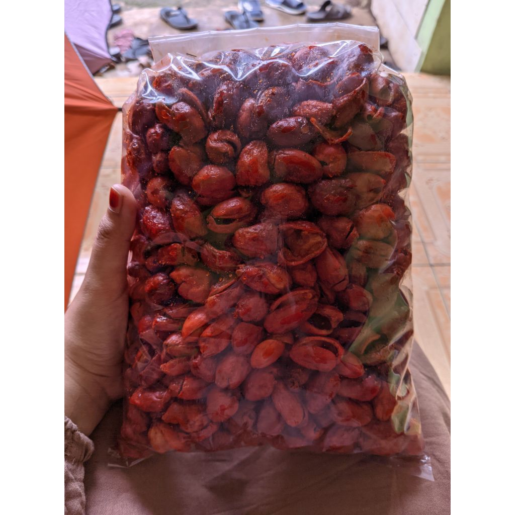 

Kripik Melinjo Pedas Asem Manis