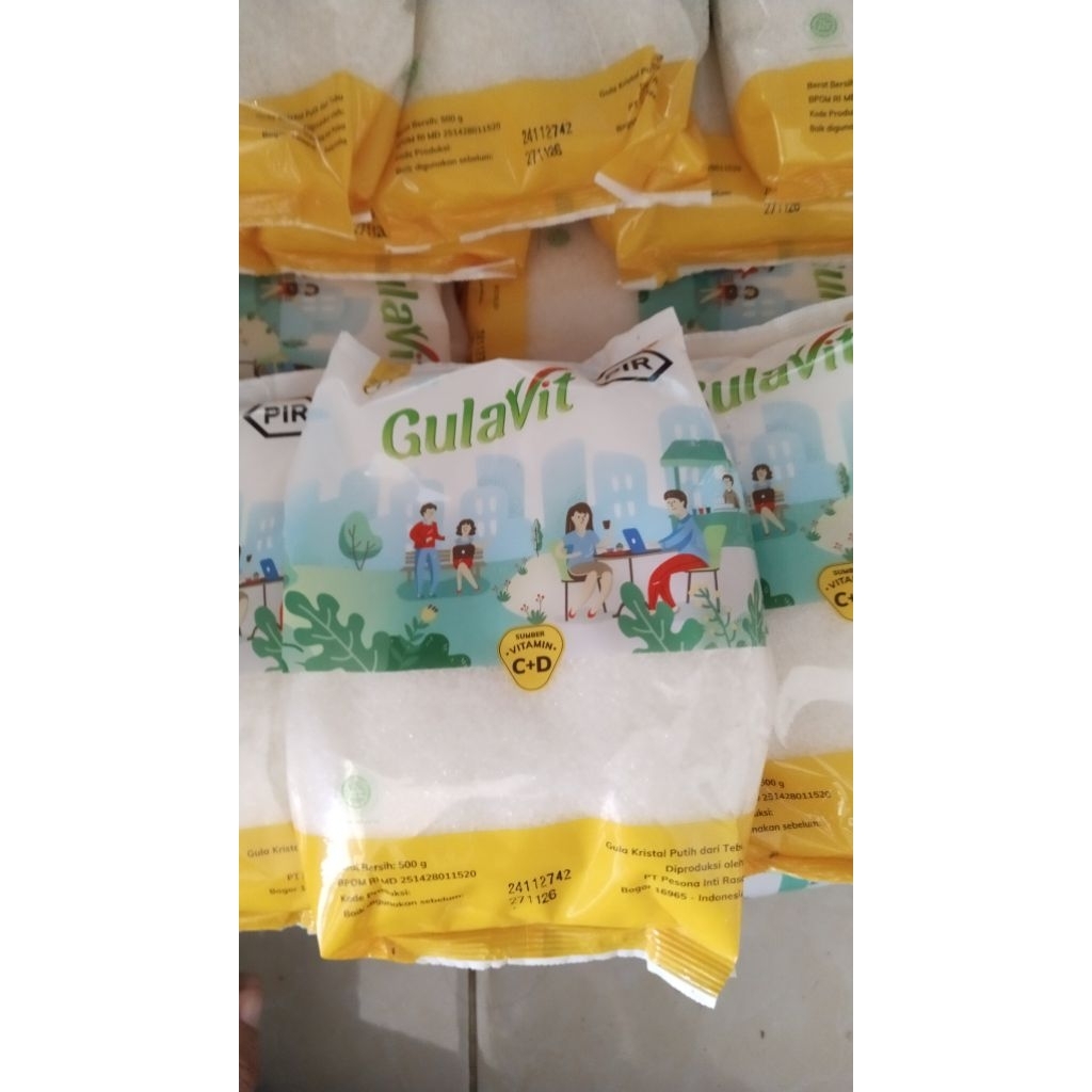 

GULA VIT 500GM