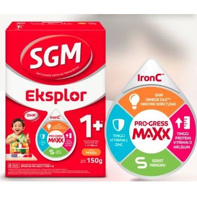 SGM Eksplor 1 Plus Madu 150 gram & 400 gram / Usia 1 - 3 Tahun