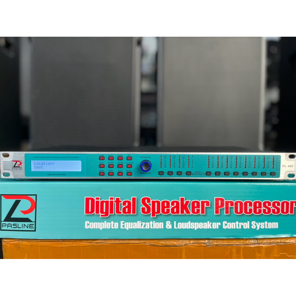 dlms pasline pl480 digital loudspeaker managemnt system