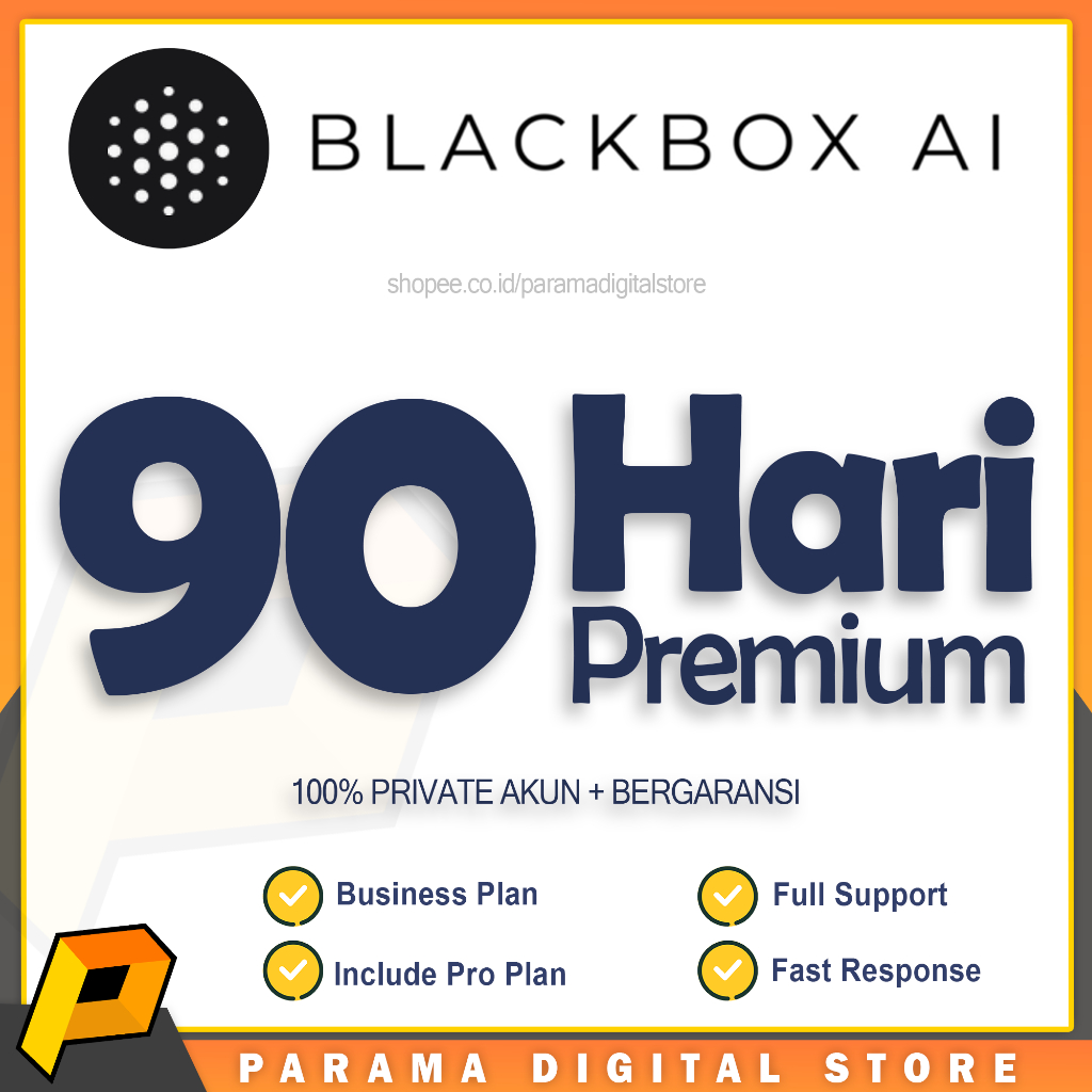 BLACKBOX AI PRO | PRIVATE | 3 BULAN | FULL GARANSI