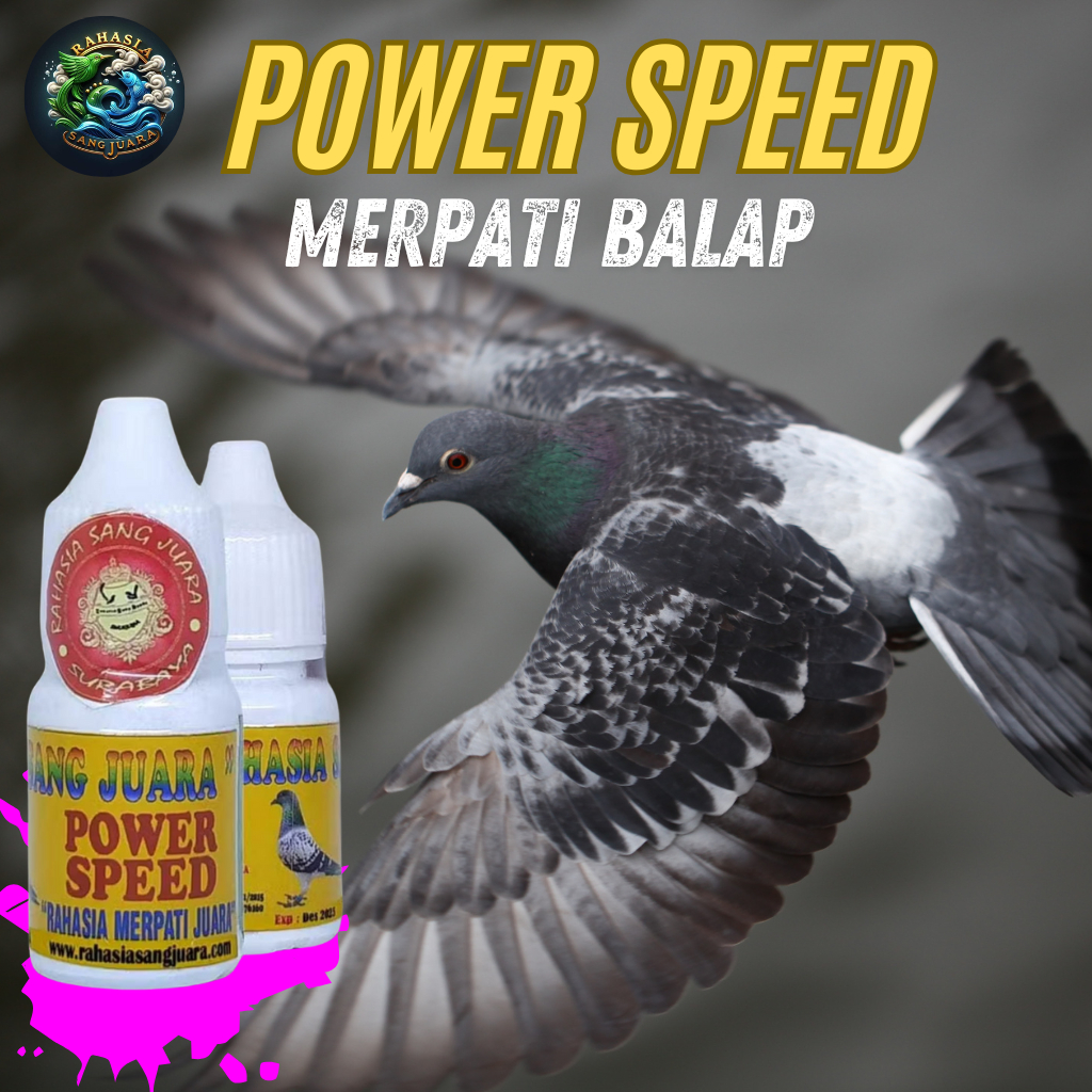 VITAMIN Burung Merpati Balap Power Speed 15ml