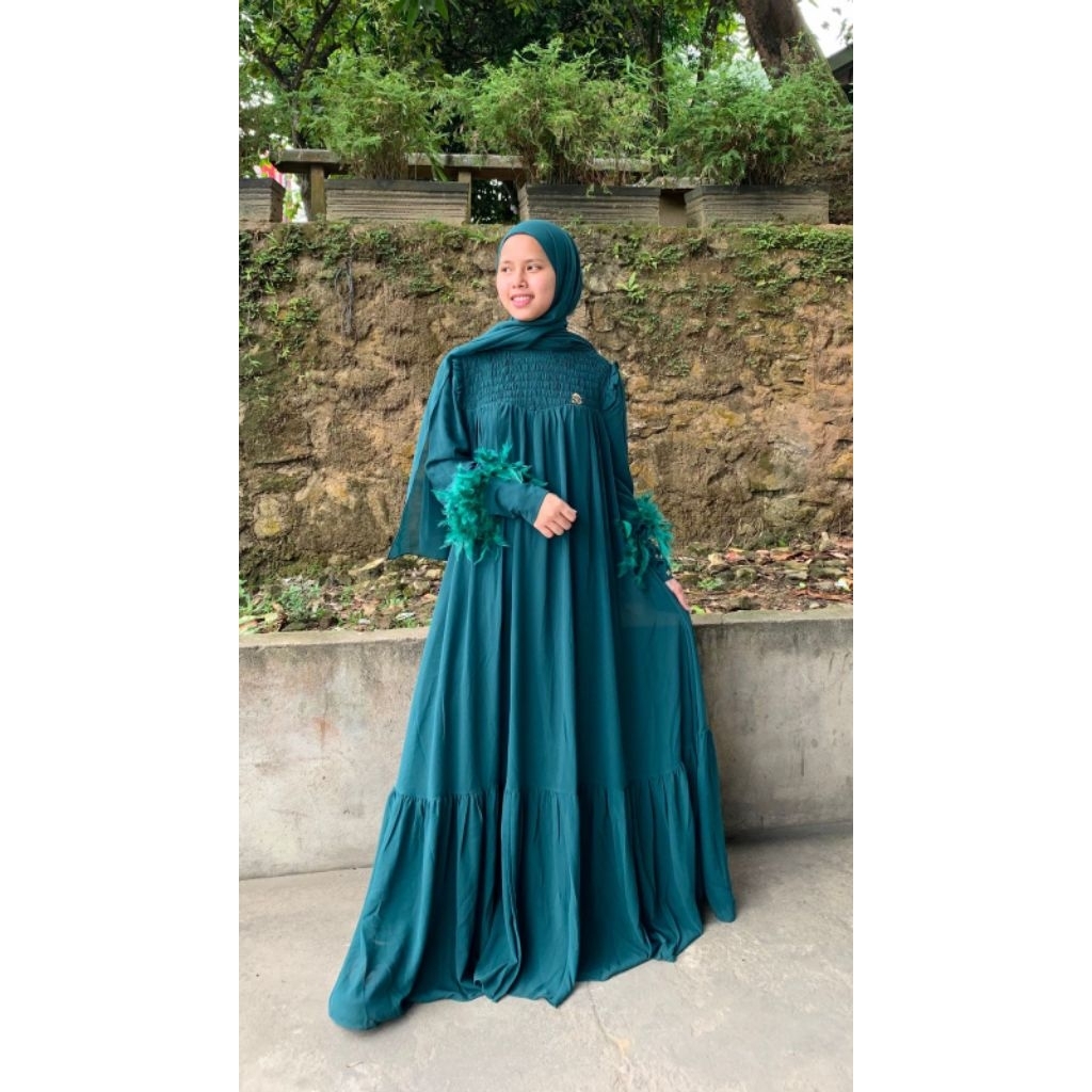 Dress Set Hijab SS by Shellasaukia