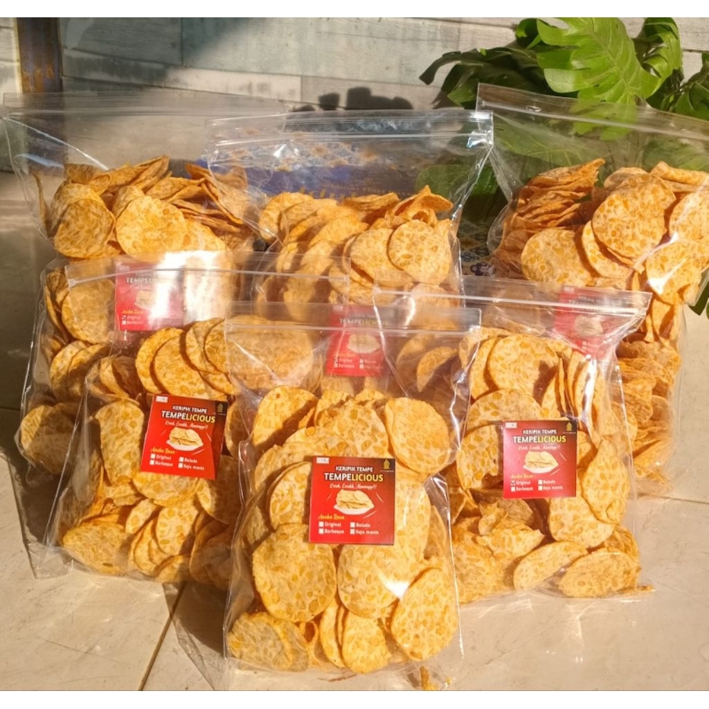 

KERIPIK TEMPE SAGU 500 GRAM TEMPELICIOUS