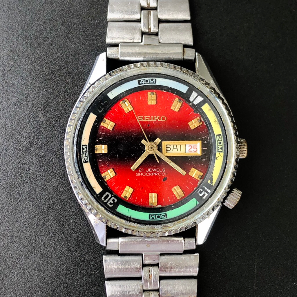 JAMTANGAN SEIKO DIVER / JAMTANGAN ANTIK / JAMTANGAN KUNO / JAMTANGAN JADUL / SEIKO VINTAGE WATCH