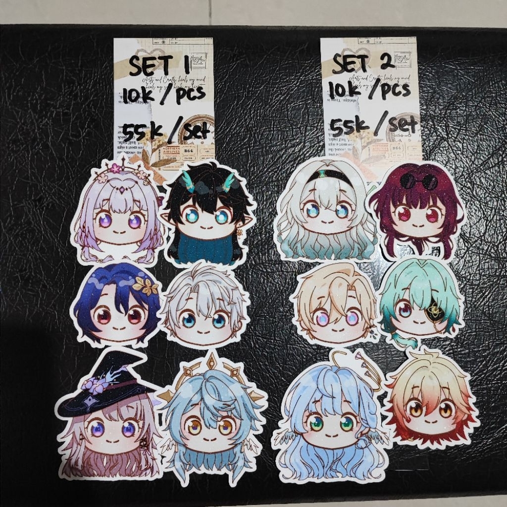 

[Diasciattel] Honkai Star Rail Glitter Sticker