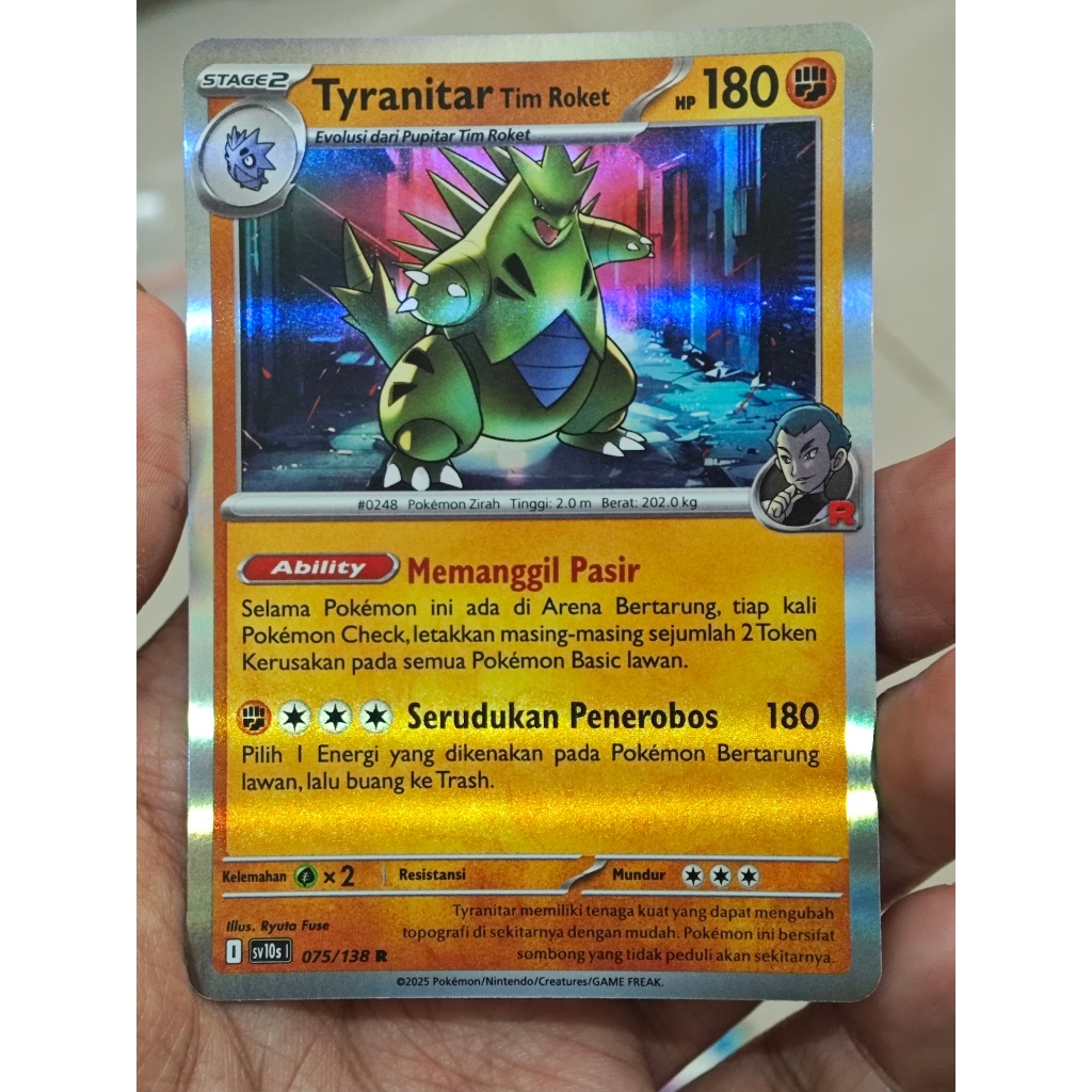 Tyranitar Tim Roket 075