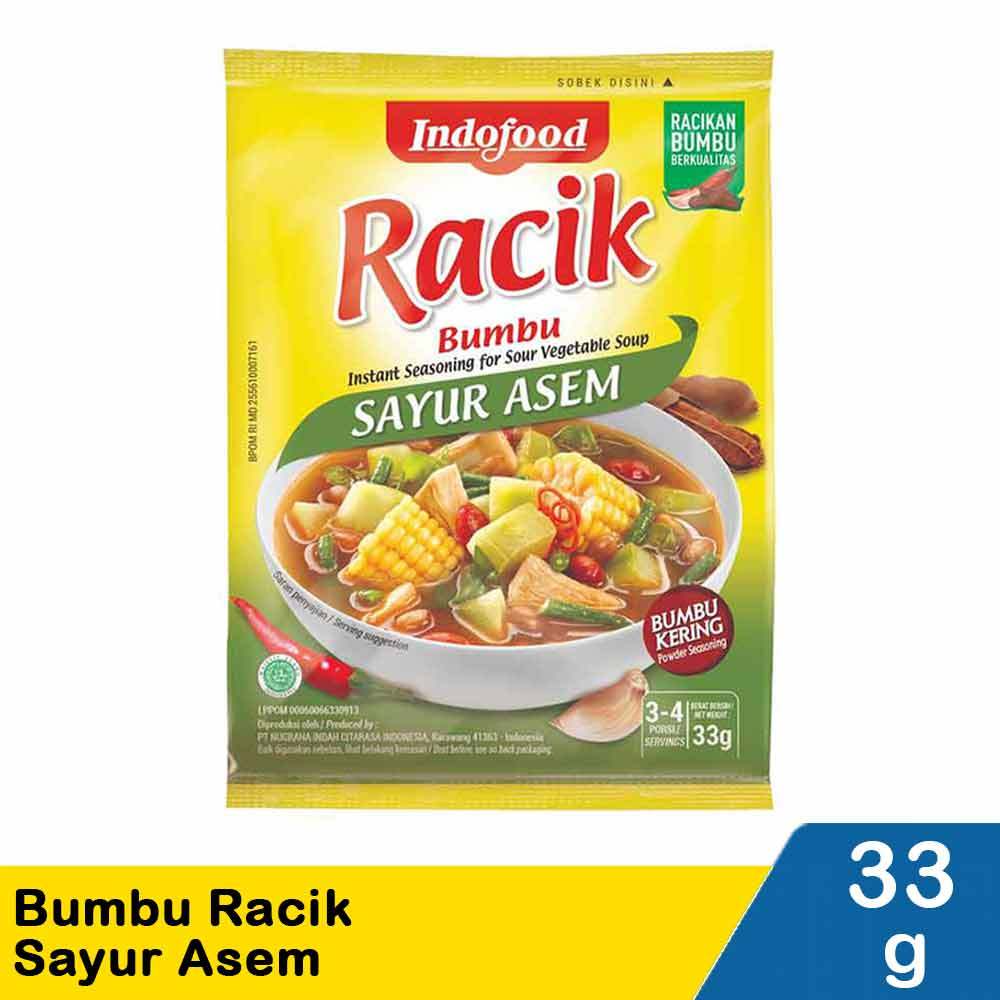 

indofood bumbu racik sayur asem 33g