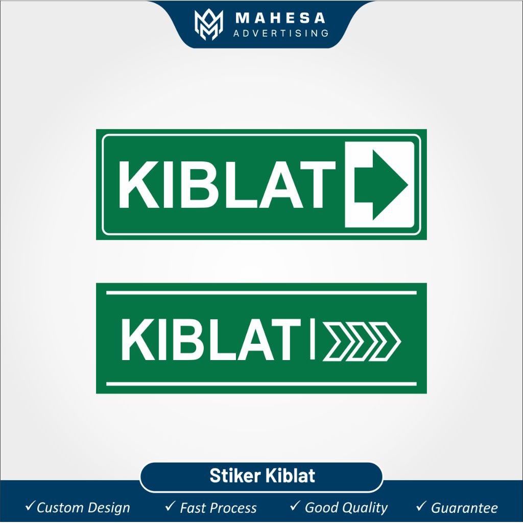 

Stiker Penunjuk Arah Kiblat