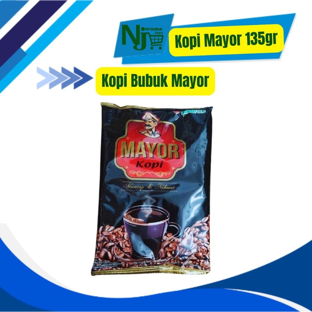 

Kopi Bubuk Cap Mayor 135gr