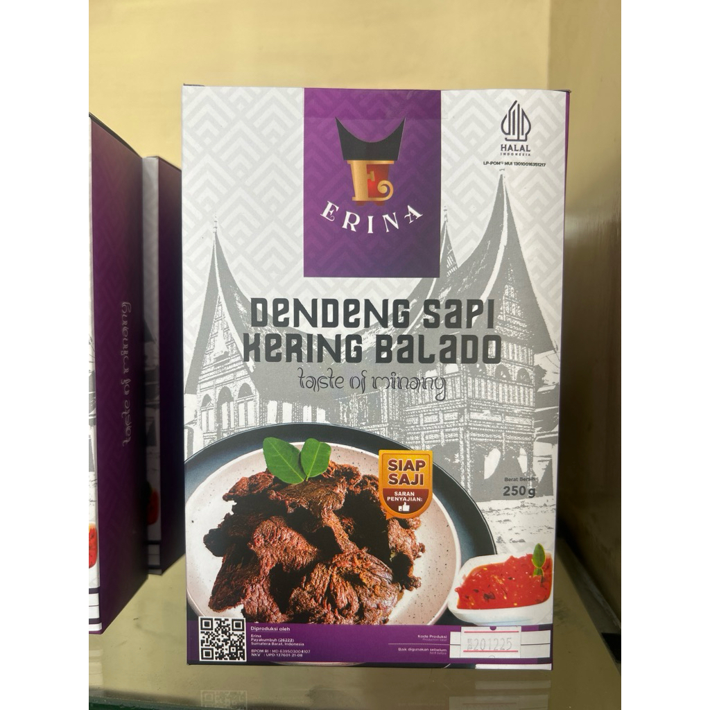 

Dendeng Kering Balado 250gr