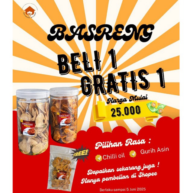 

BUY ONE GET ONE, PROMO JUNI!!!