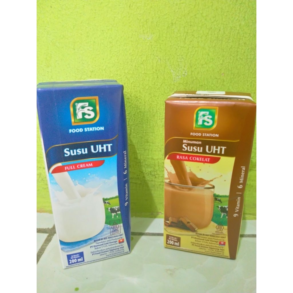 

SUSU UHT FOOD STATION 200ml (SATUAN)