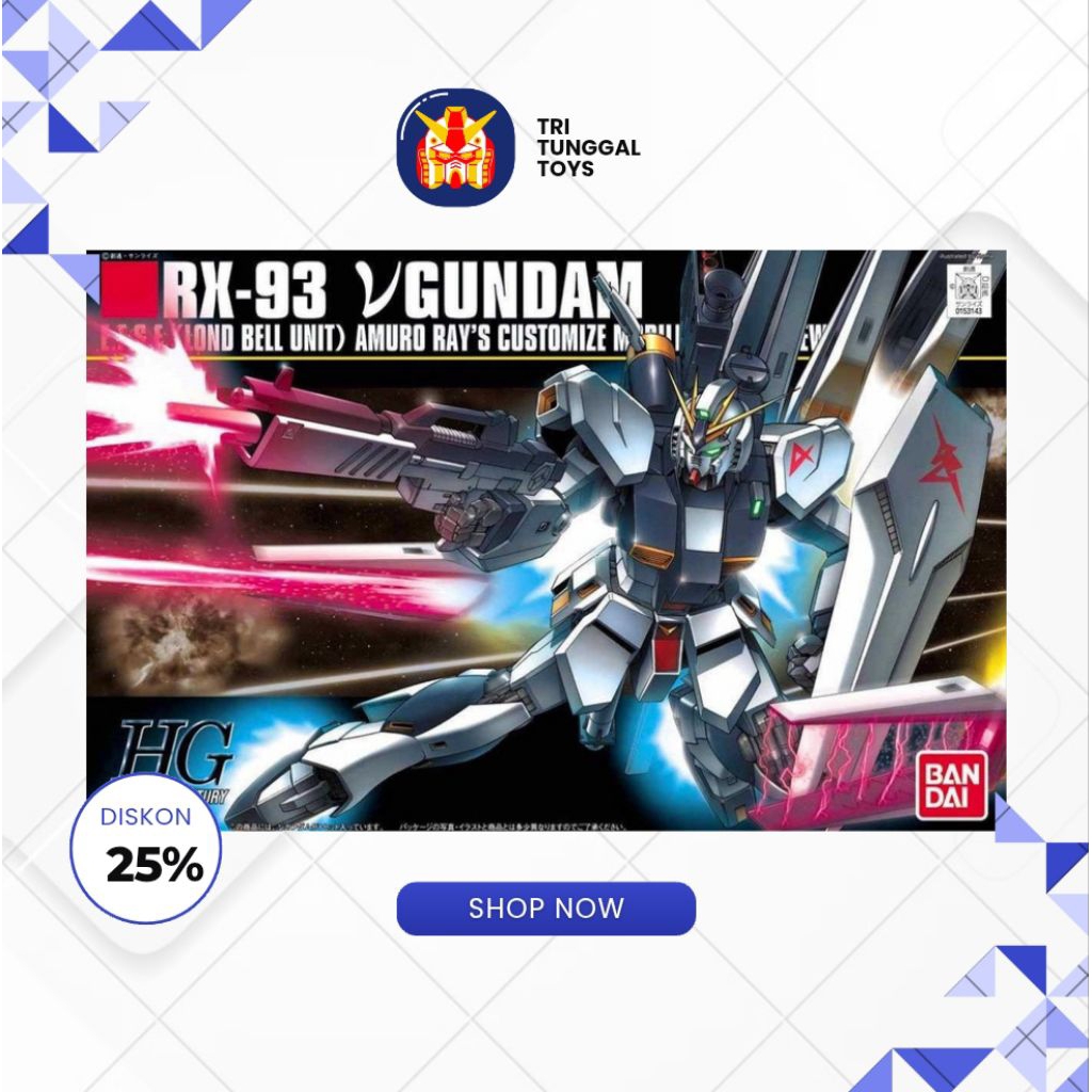 HG 1/144 Universal Century RX-93 V Gundam Bandai