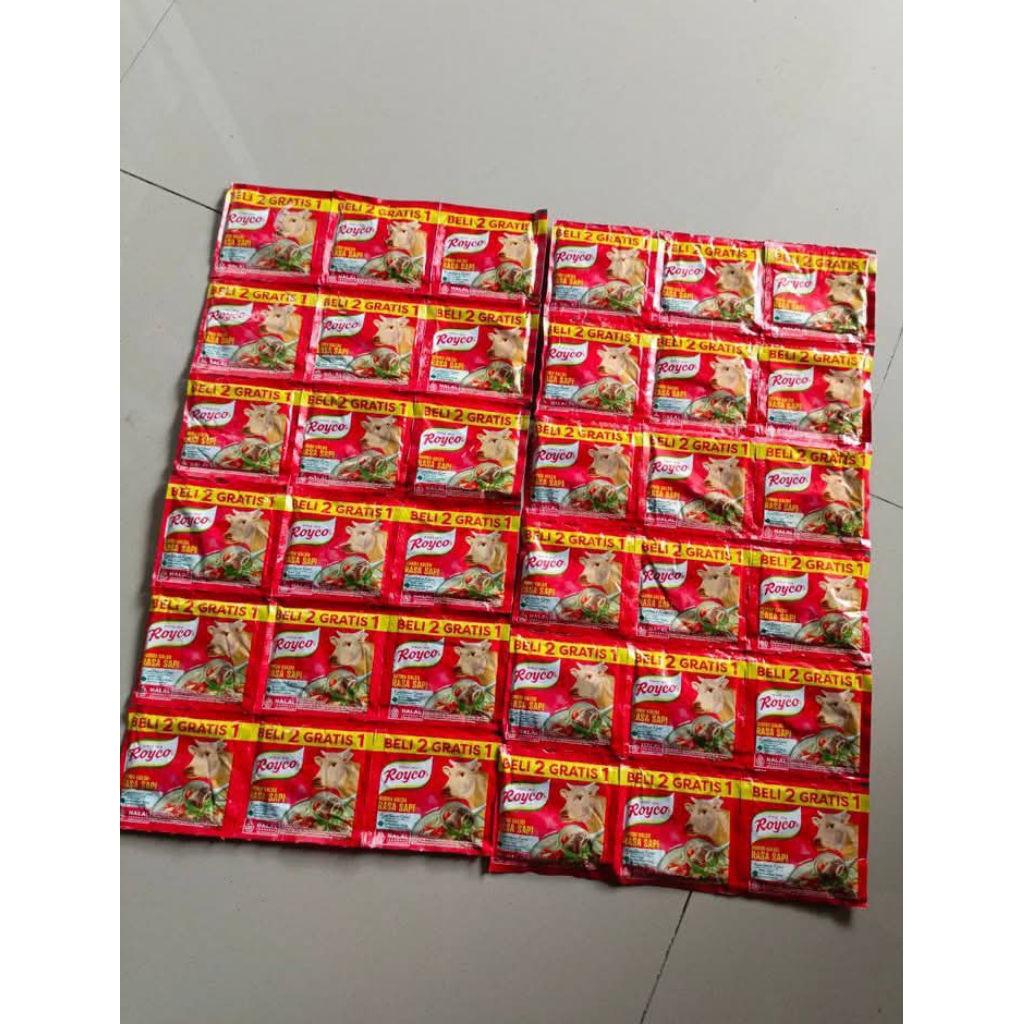 

bumbu dapur penyedap rasa royco sapi royco ayam masako sapi masako ayam 1 renceng 10 pcs