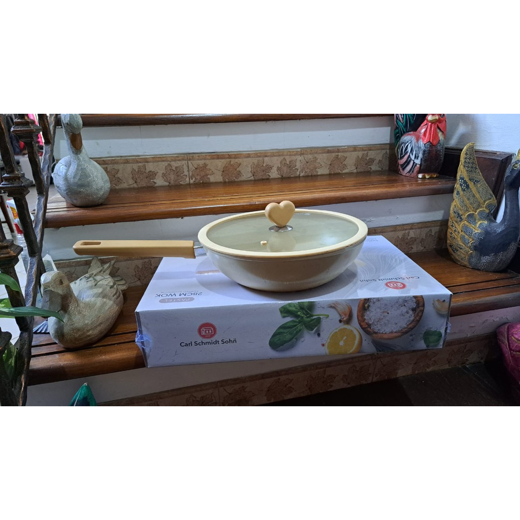 Carl Schmidt Sohn Pan 28cm New Pastel Anti Lengket